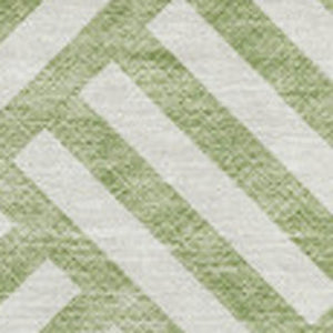 HomeRoots 8' X 10' Artichoke Green Geometric Washable Area Rug with UV Protection - Durable & Stylish Design 652315