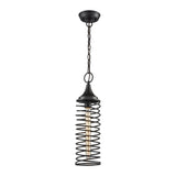 Spring 5'' Wide 1-Light Mini Pendant - Oil Rubbed Bronze - Includes Adapter Kit 65231/1-LA Elk Lighting