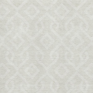 HomeRoots 9' X 12' Ivory & Beige Geometric Area Rug - Washable, UV-Protected, Durable & Stylish for Any Space 652520