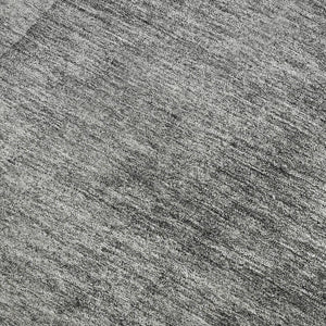 HomeRoots 9' X 12' Gray And Ivory Ombre Area Rug – Durable, Stain Resistant, UV Protected for High-Traffic Homes 652724