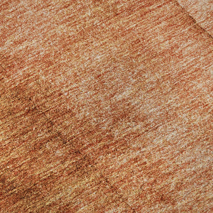 HomeRoots 9' X 12' Chili Red Ombre Area Rug - Stylish, Durable, UV-Protected for Modern Homes & Families 652742
