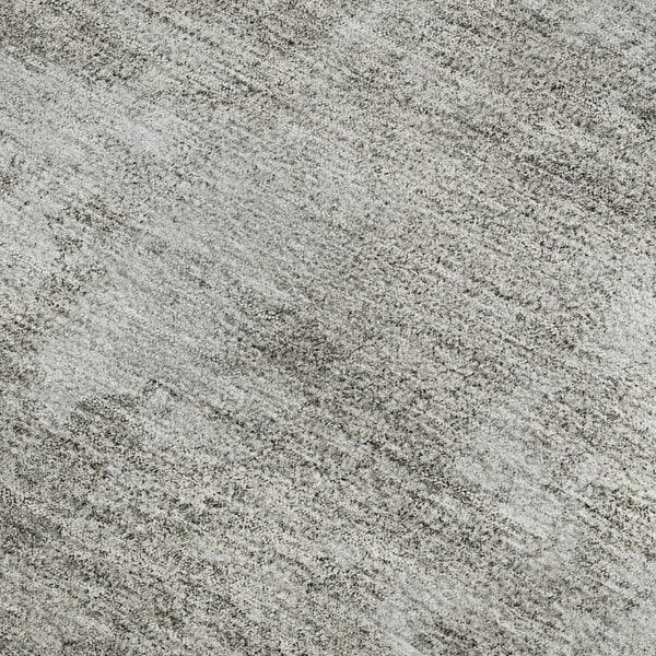 HomeRoots 10' X 14' Gray Gold Ivory Floral Area Rug - Washable, UV Protected, Stain Resistant for Easy Care 652767