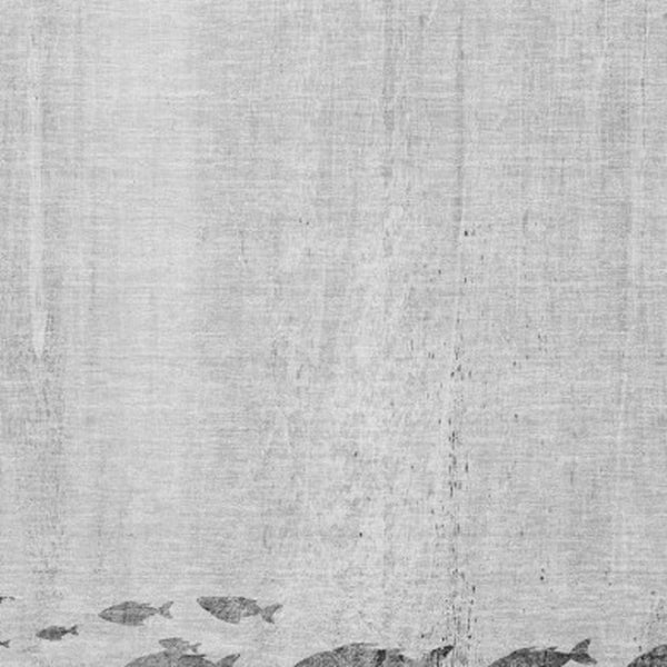HomeRoots 5' X 8' Gray and Ivory Nautical Area Rug - Washable, UV Protected, Durable & Stylish for Any Space 652781