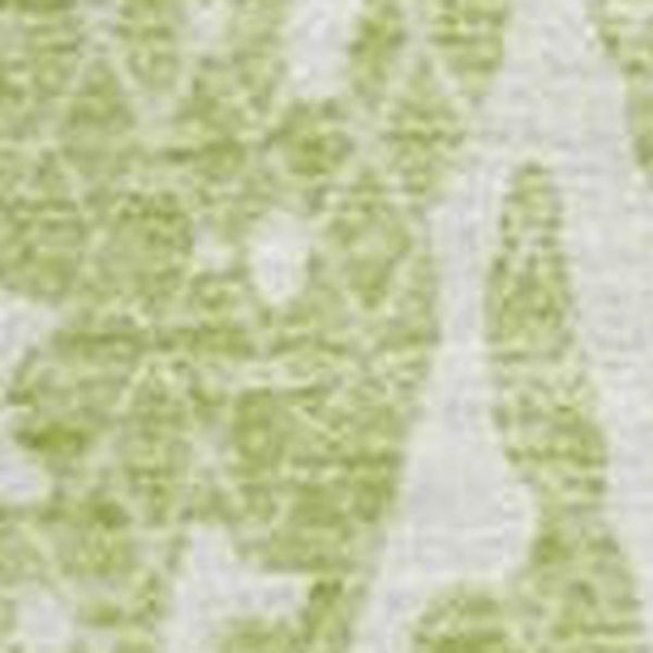 HomeRoots 9' X 12' Artichoke Green Abstract Area Rug - Washable, UV Protected, Stylish, and Stain Resistant! 652808