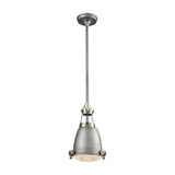 Sylvester 9'' Wide 1-Light Mini Pendant - Satin Nickel 65283/1 Elk Lighting