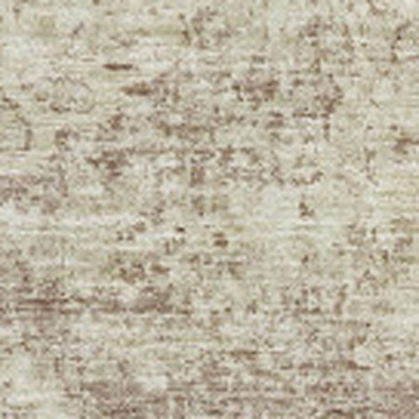 HomeRoots 8' X 10' Floral Washable Area Rug – Coffee & Beige, UV Protected, Stain Resistant for Family Homes 653210