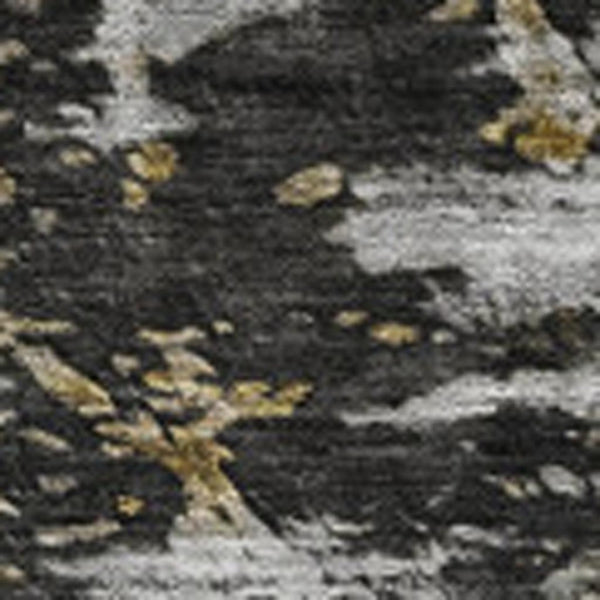 HomeRoots 9' X 12' Taupe Ivory Charcoal Abstract Area Rug - Durable, Stain-Resistant with UV Protection! 653427