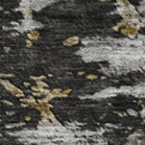 HomeRoots 10' X 14' Abstract Washable Area Rug - Taupe, Ivory & Charcoal with UV Protection for Busy Homes 653428