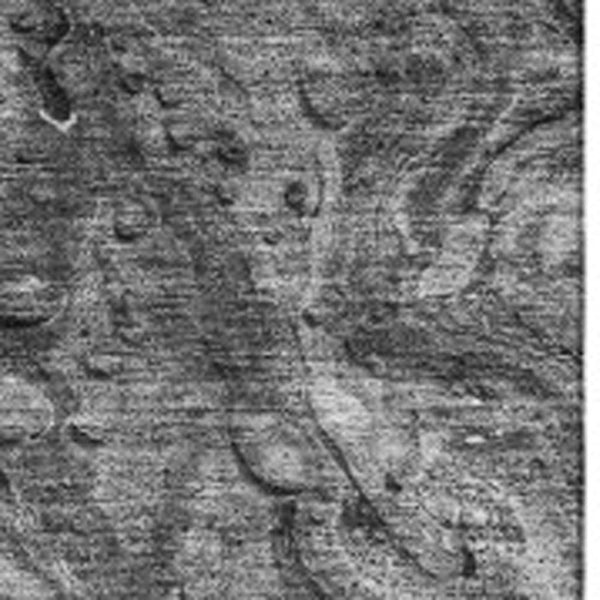 HomeRoots 10' X 14' Gray And Ivory Abstract Area Rug – Washable, UV Protected, Perfect for High-Traffic Homes! 653452