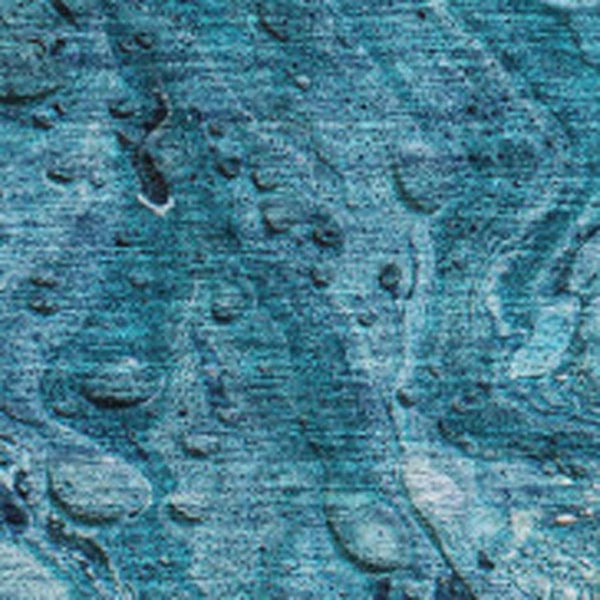 HomeRoots 5' X 8' Sky Blue and Ivory Abstract Area Rug - Washable, UV Protected & Perfect for Modern Living Spaces 653460