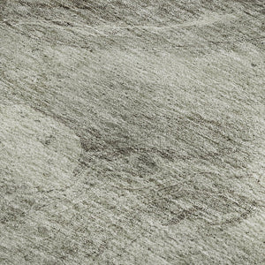 HomeRoots 9' X 12' Stylish Taupe & Ivory Abstract Washable Area Rug with UV Protection for High-Traffic Spaces 653475