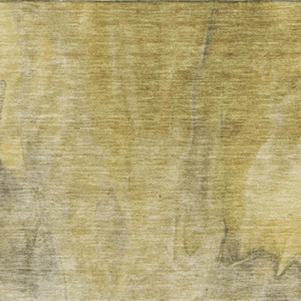 HomeRoots 5' X 8' Washable Taupe Ivory Gold Abstract Area Rug with UV Protection for Modern Home Décor 653508