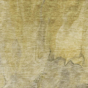 HomeRoots 10' Taupe Ivory Gold Abstract Area Rug - Washable, UV Protected, Durable Design for Modern Living Spaces 653512