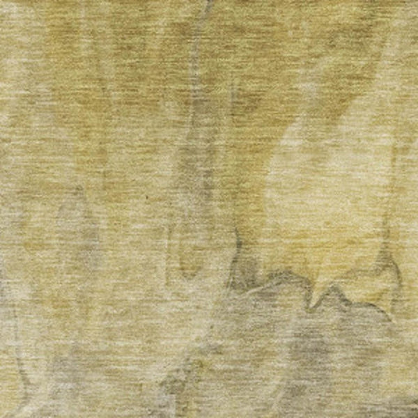 HomeRoots 10' Taupe Ivory Gold Abstract Area Rug - Washable, UV Protected, Durable Design for Modern Living Spaces 653512