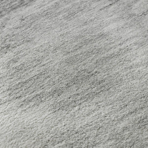 HomeRoots 8' Gray and Ivory Woodland Lodge Round Rug - Washable, Stain-Resistant, UV Protected for Homes 653752