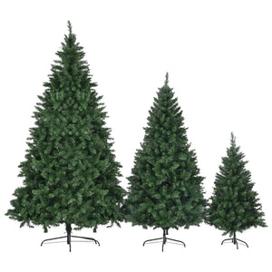 HomeRoots Three Piece Pre-Lit Frosted Pine Tree Set - Extra Full, Versatile Holiday Decor for Any Space 653854