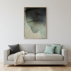 HomeRoots Evergreen Handcrafted Art in Brown Floater Frame – Stunning Wall Décor for Elegant Spaces 653965