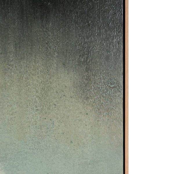 HomeRoots Evergreen Handcrafted Art in Brown Floater Frame – Stunning Wall Décor for Elegant Spaces 653965