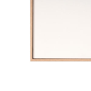 HomeRoots White Curvy Geo Trio Embossed Canvas Wall Art in Brown Shadowbox Frame for Modern Decor Accent 653974