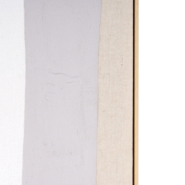 HomeRoots Interval Hand-Painted Brown Floater Frame Wall Art - Stunning Canvas for Modern Home Décor! 653976