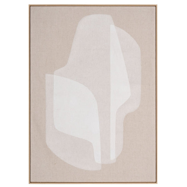HomeRoots Blanchard Hand-Painted Floater Frame Wall Art - Vibrant Canvas Décor for Modern Living Spaces 653981