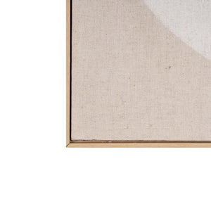 HomeRoots Blanchard Hand-Painted Floater Frame Wall Art - Vibrant Canvas Décor for Modern Living Spaces 653981