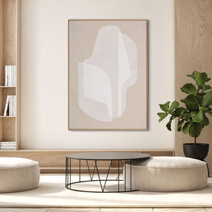 HomeRoots Blanchard Hand-Painted Floater Frame Wall Art - Vibrant Canvas Décor for Modern Living Spaces 653981