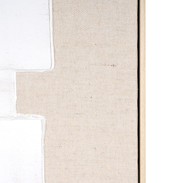 HomeRoots Octav Hand-Painted Canvas Wall Art in Brown Floater Frame – Elevate Your Space with Style! 653982