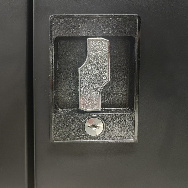 English Elm 12-device Steel Locking Charging Cabinet with Surge Protection for Classroom Use W509P145763