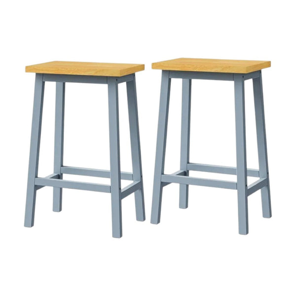 HomeRoots 53" Light Blue Wood Barn Door Kitchen Island Set with USB Ports, Storage & Seating for Versatile Use 654052