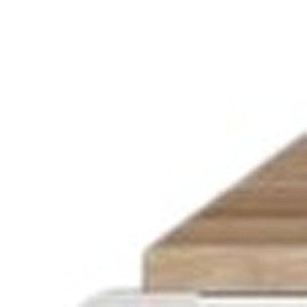 HomeRoots 50" White Wood Barn Door Rolling Kitchen Island - Versatile Prep Space with Rustic Charm & Mobility 654067
