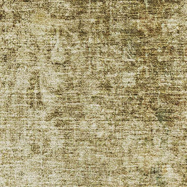 HomeRoots 10' X 14' Brown and Beige Washable Area Rug – Durable, Stain-Resistant, UV Protected for Modern Homes 654754