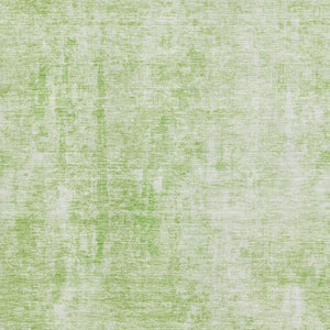 HomeRoots 10' Artichoke Green & Ivory Abstract Washable Area Rug - Durable, UV-Protected, Perfect for Busy Homes 654784