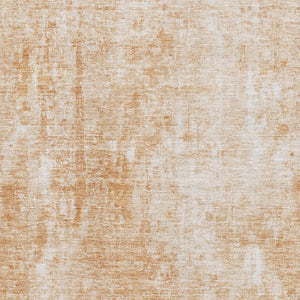 HomeRoots 5' X 8' Terra Cotta Abstract Area Rug – Washable, UV-Protected, Stain-Resistant for Modern Homes 654816