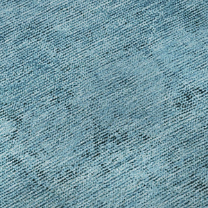 HomeRoots 8' X 10' Blue And Gray Washable Oriental Area Rug - Stain Resistant, UV Protected, and Timeless Style 654872
