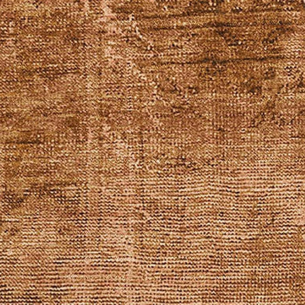 HomeRoots 9' X 12' Copper and Brown Oriental Washable Area Rug – Stain Resistant, UV Protected & Stylish 654879