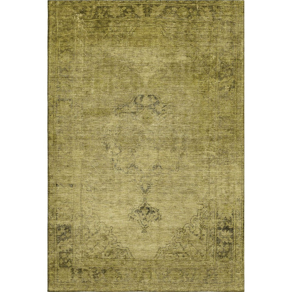 HomeRoots 9' X 12' Gold And Wheat Oriental Area Rug - Durable, Washable, UV-Protected for Busy Homes 654885