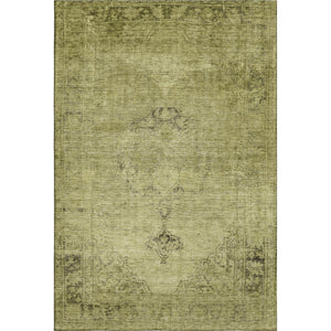 HomeRoots 10' X 14' Khaki & Taupe Oriental Washable Area Rug - Stain Resistant, UV Protected & Durable Design 654898