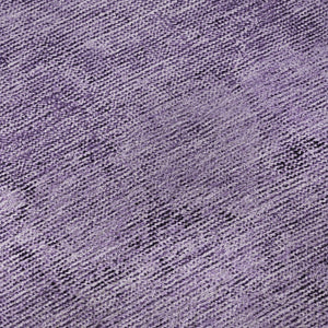 HomeRoots 8' Purple and Ivory Oriental Round Rug - Washable, UV Protected, Stain Resistant for Easy Care! 654901