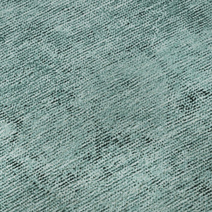 HomeRoots 9' X 12' Teal and Ivory Oriental Area Rug - Stain-Resistant, UV Protected, Durable for Busy Homes 654909