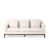 Christopher Knight Home® - Noble House - - Mirod Comfy 3-Seat Sofa With Wooden Legs, Modern For Living Room And Study