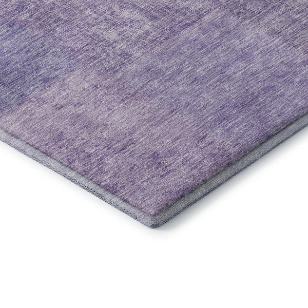 HomeRoots 5' X 8' Lavender & Purple Patchwork Area Rug - Durable, Washable, UV-Protected for High-Traffic Spaces 655230