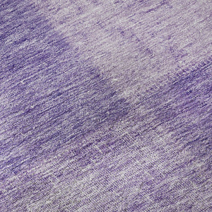 HomeRoots 5' X 8' Lavender & Purple Patchwork Area Rug - Durable, Washable, UV-Protected for High-Traffic Spaces 655230