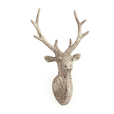 Distressed Grey Wash Deer Head (6552S A344) Zentique