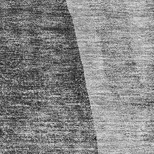 HomeRoots 9' X 12' Washable Gray and Ivory Abstract Area Rug - Stain Resistant, UV Protected, Stylish Design! 655323