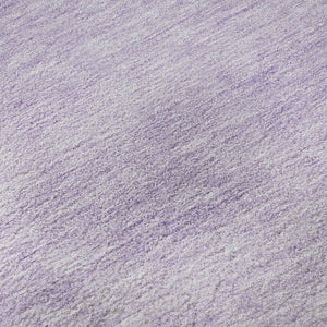 HomeRoots 10' X 14' Stylish Lavender & Ivory Abstract Area Rug - Washable, UV Protected, Non-Slip, Durable Design 655391