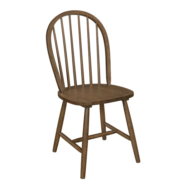 English Elm Christopher Knight Home® - 36 Farmhouse High Back Spindle Dining Chair Set of 2 — Solid Rubberwood, Windsor Back, 300 lb Capacity Walnut N771P278374T