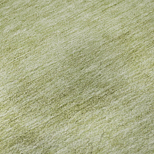 HomeRoots 9' X 12' Olive Green & Ivory Abstract Area Rug - Washable, UV-Protected, Durable for High-Traffic Homes 655402
