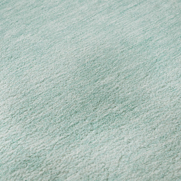 HomeRoots 10' Teal and Ivory Abstract Area Rug - Stylish, Washable, UV Protected, Perfect for High-Traffic Rooms 655421