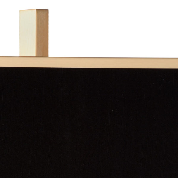 Wildwood Valiant Iron Table Lamp With Antique Brass Finish, Rectangular Black Silkette Shade, Compact 31" H 65563